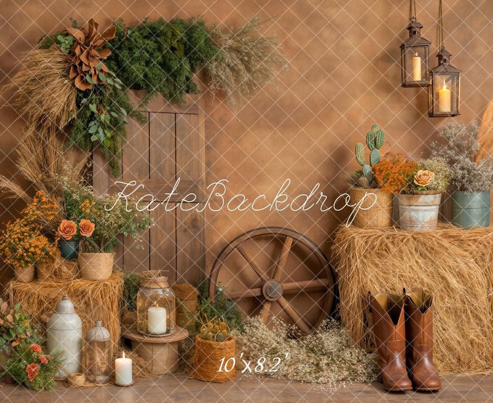 NEW Kate Fall Cowboy Boots Backdrop Designed by Emetselch