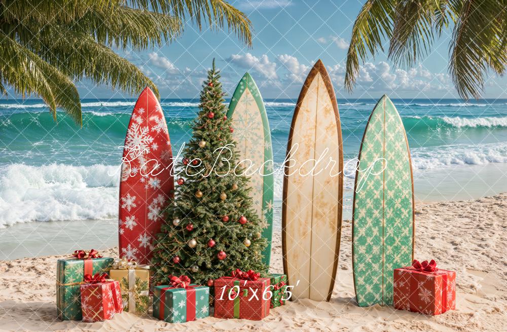 NEW Kate Beach Christmas Backdrop Designed by Emetselch