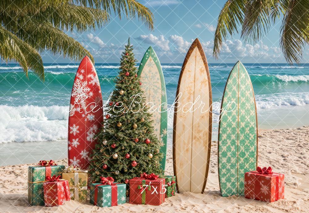 NEW Kate Beach Christmas Backdrop Designed by Emetselch