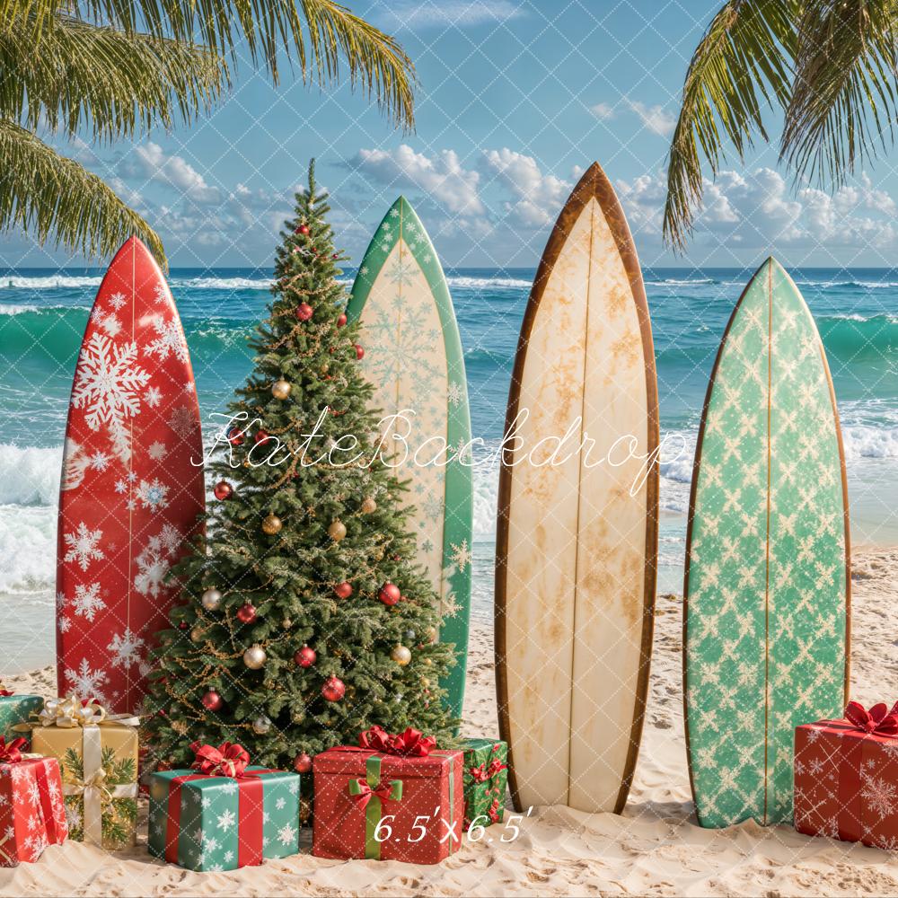 NEW Kate Beach Christmas Backdrop Designed by Emetselch