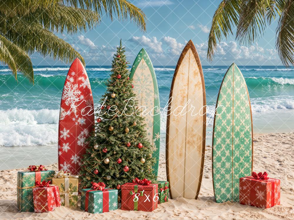 NEW Kate Beach Christmas Backdrop Designed by Emetselch