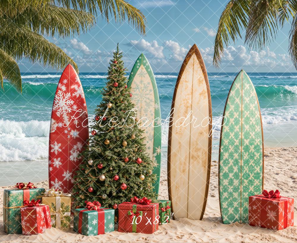 NEW Kate Beach Christmas Backdrop Designed by Emetselch