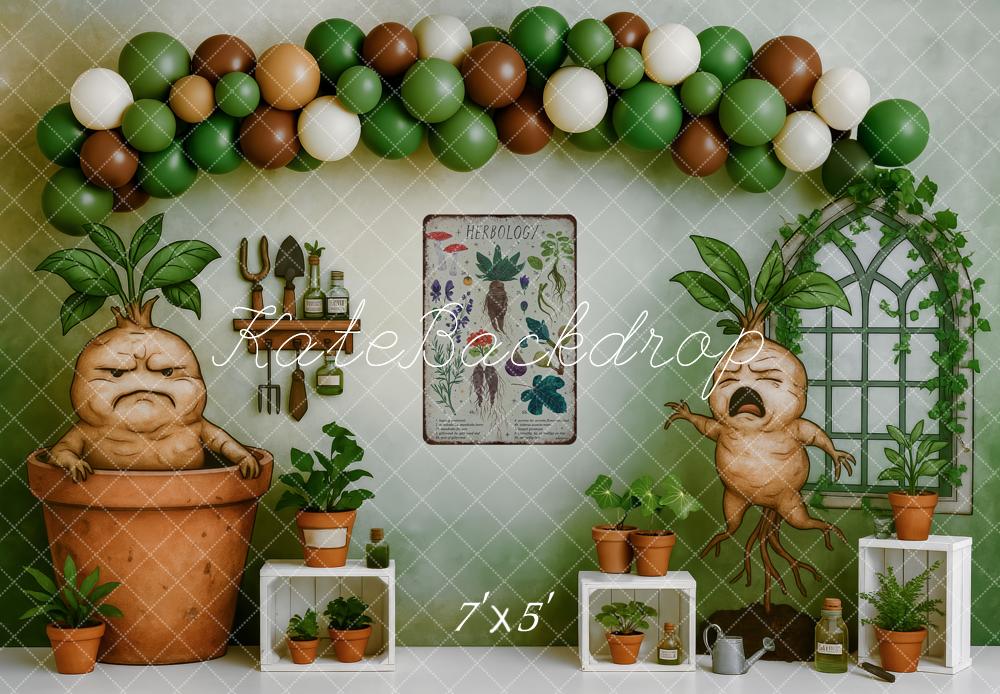 Kate Herbology Greenhouse Backdrop Designed by Patty Roberts - Kate Backdrop AU