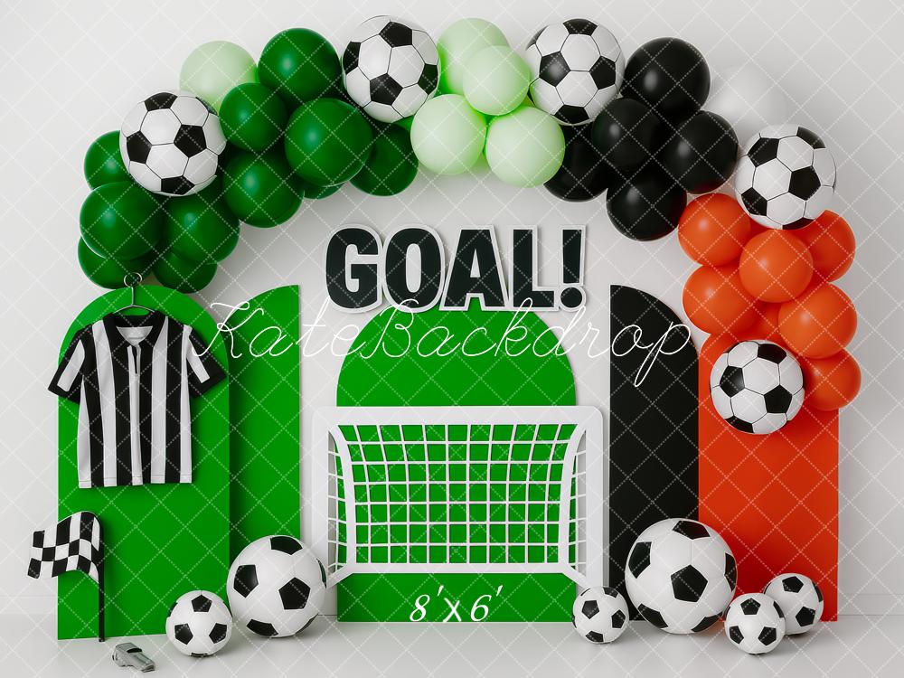 Kate Soccer Goal Celebration Backdrop Designed by Patty Roberts - Kate Backdrop AU