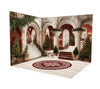 Kate Christmas Tree Stone Arch Staircase Room Set