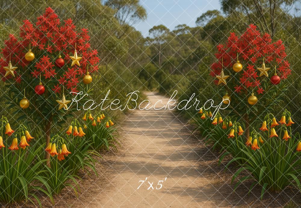 Kate Australian Christmas Path Backdrop Designed by Megan Leigh Photography - Kate Backdrop AU