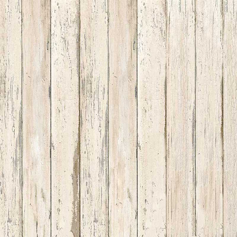 Kate Light Color Wood Newborn Vinyl Backdrop