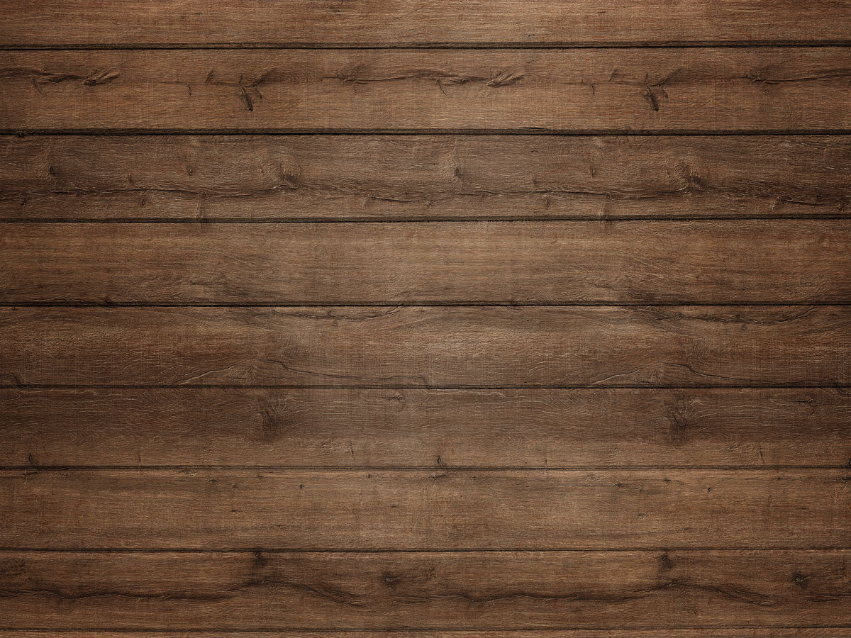 Kate Brown Wood Newborn Vinyl Photos Backdrop Floor - Kate Backdrop AU