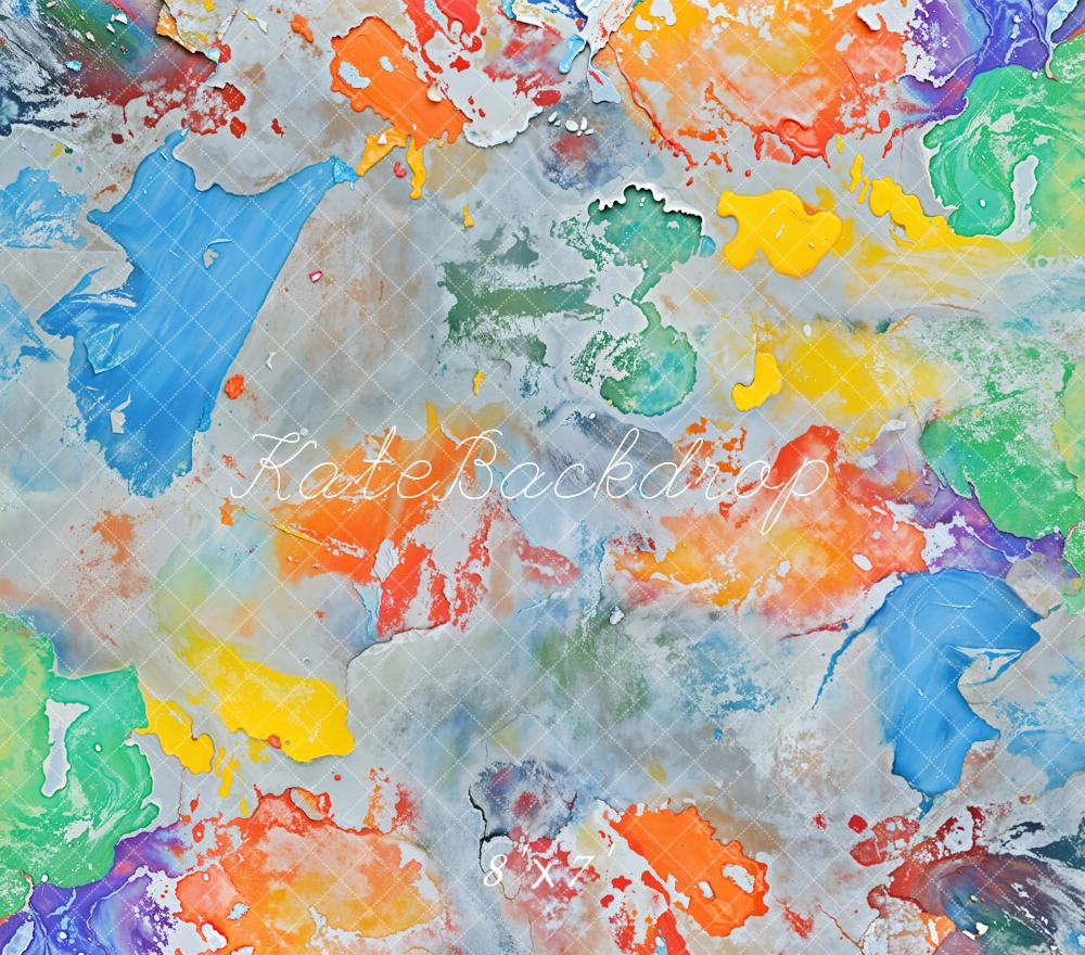 Kate Colorful Texture Vinyl Backdrop Floor