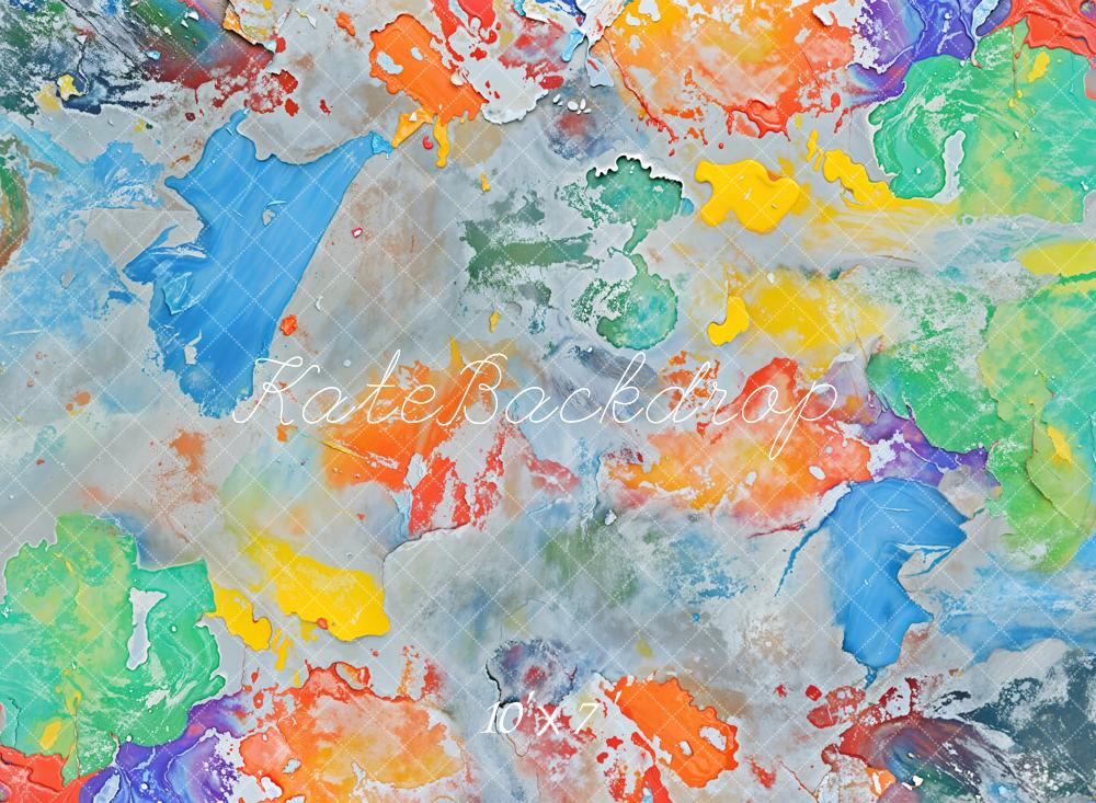 Kate Colorful Texture Vinyl Backdrop Floor
