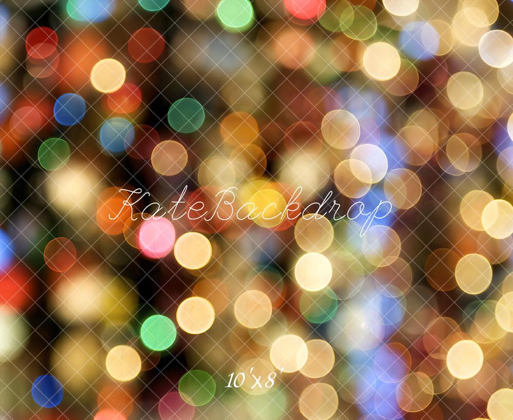 Kate Fleece Bokeh Lights Backdrop Designed by Emetselch