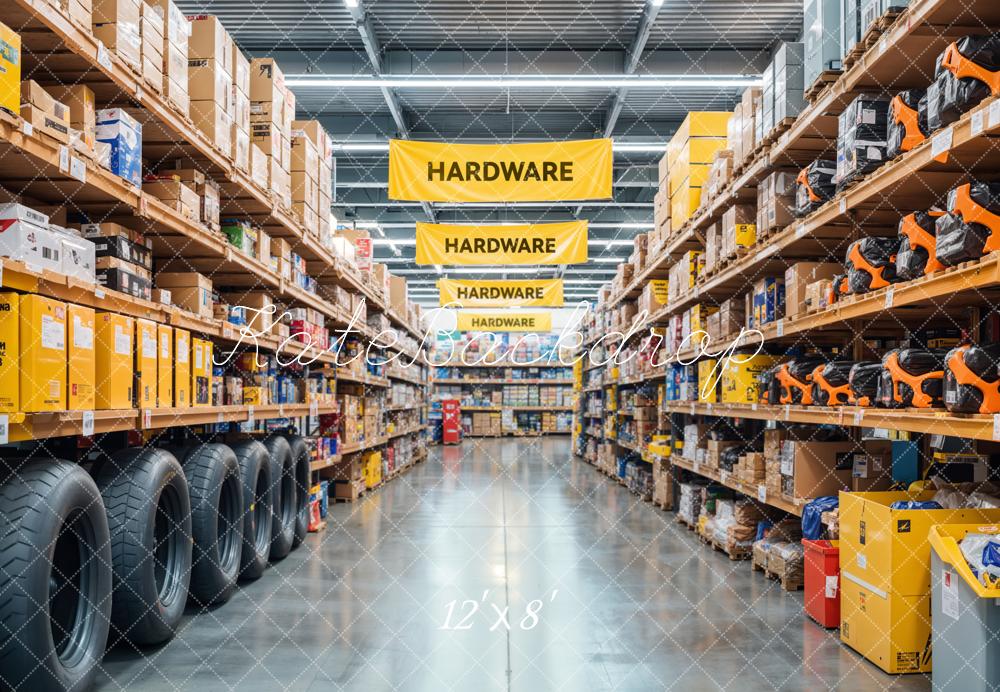Kate Hardware Store Backdrop Designed by Emetselch - Kate Backdrop AU