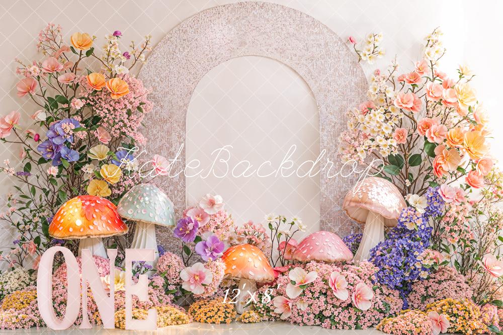 Kate Fleece Mushroom Elf Backdrop Designed by Emetselch - Kate Backdrop AU