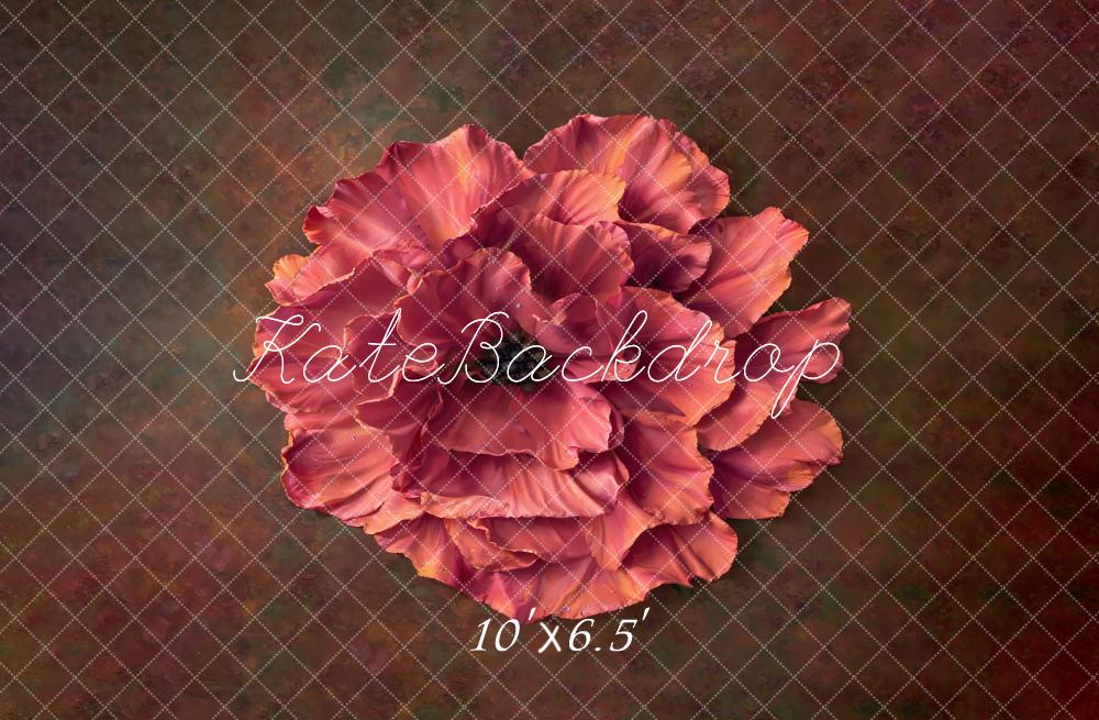 Kate Fleece Newborn Flower Backdrop Designed by Emetselch