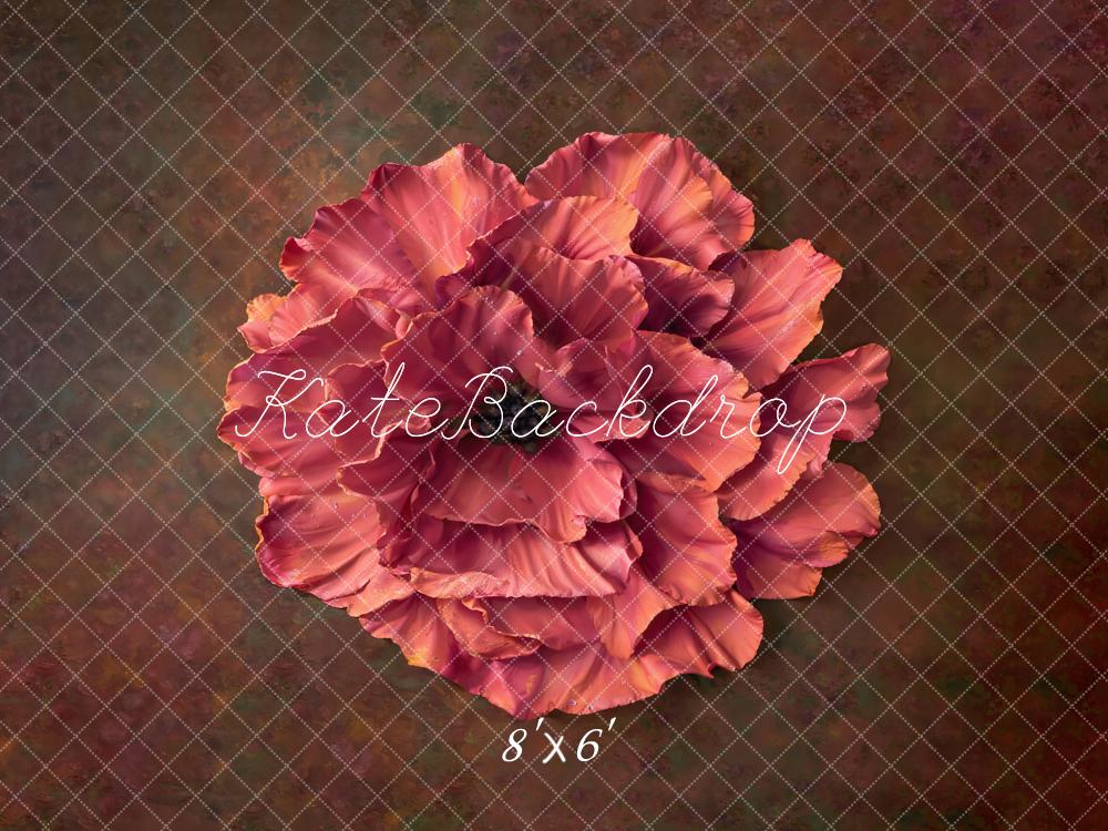 Kate Fleece Newborn Flower Backdrop Designed by Emetselch