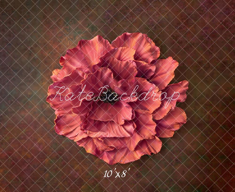 Kate Fleece Newborn Flower Backdrop Designed by Emetselch