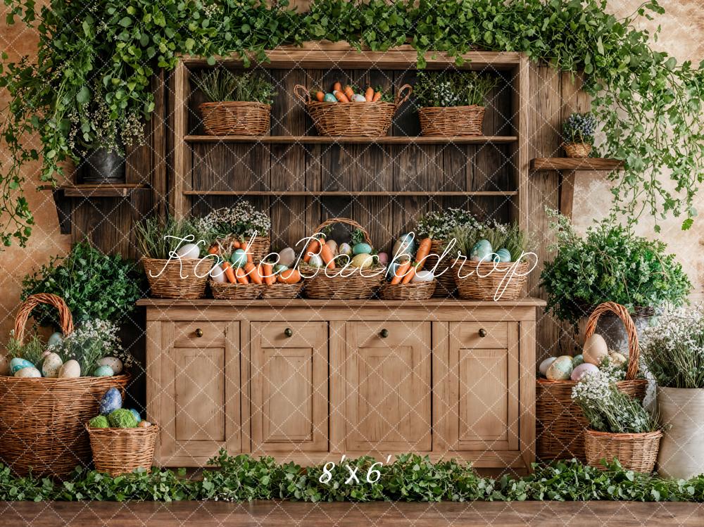 Kate Green Plant Easter Fleece Backdrop Designed by Emetselch - Kate Backdrop AU