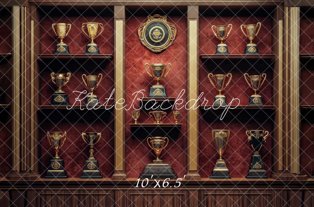 Kate Fleece Award Cabinet Backdrop Designed by Lidia Redekopp