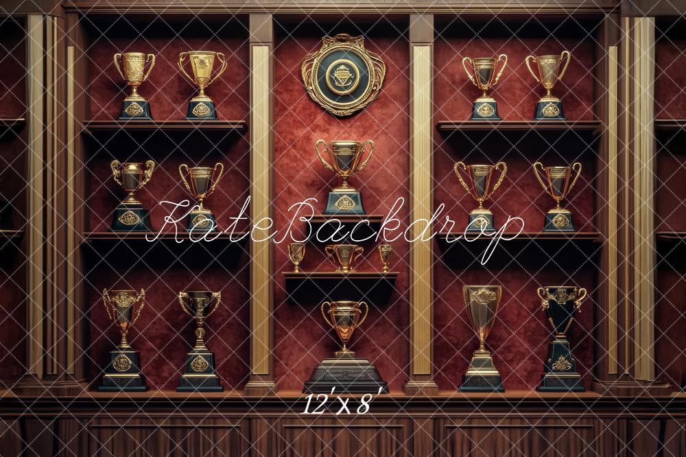 Kate Fleece Award Cabinet Backdrop Designed by Lidia Redekopp