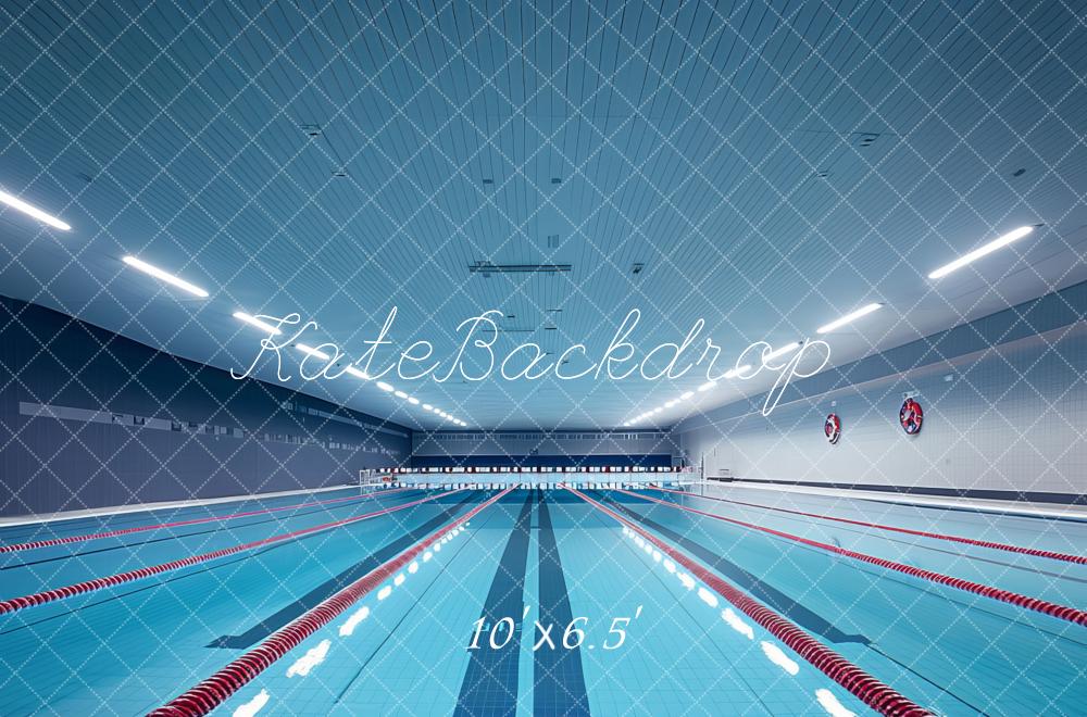 Kate Fleece Swimming Aquatic Backdrop Designed by Lidia Redekopp