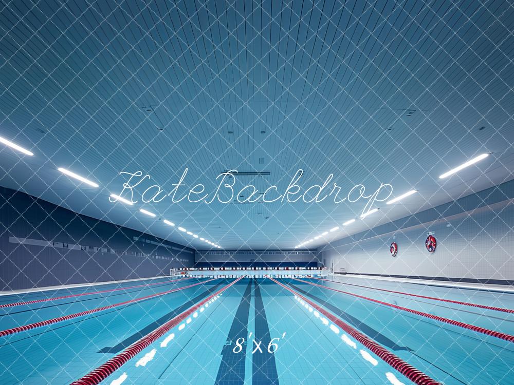 Kate Fleece Swimming Aquatic Backdrop Designed by Lidia Redekopp