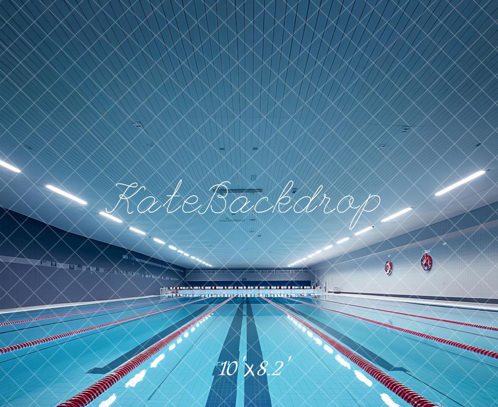 Kate Fleece Swimming Aquatic Backdrop Designed by Lidia Redekopp