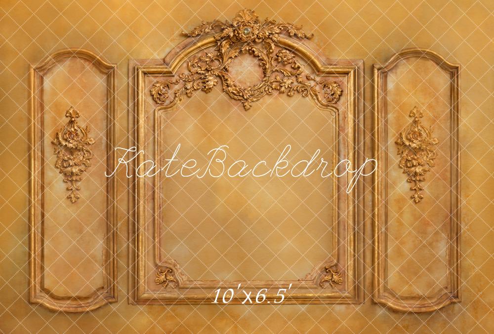 Kate Fleece Yellow Retro Wall Backdrop Designed by Kate Image - Kate Backdrop AU