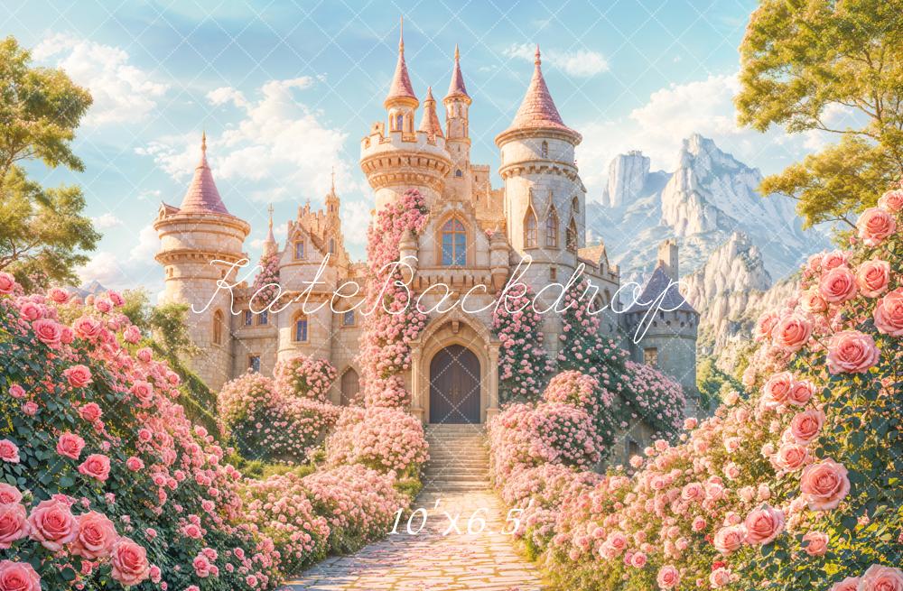 Kate Spring Castle Backdrop Designed by Chain Photography - Kate Backdrop AU