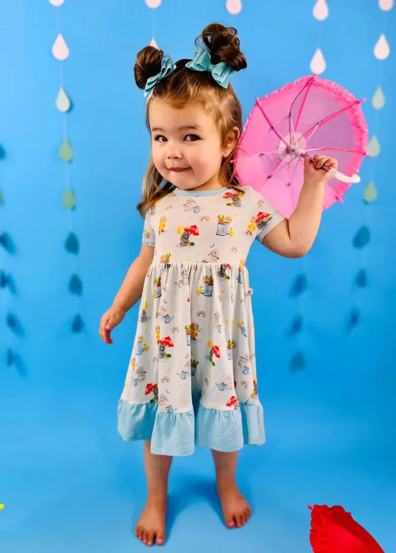 Kate Wedgewood Blue Seamless Paper Backdrop for Photography