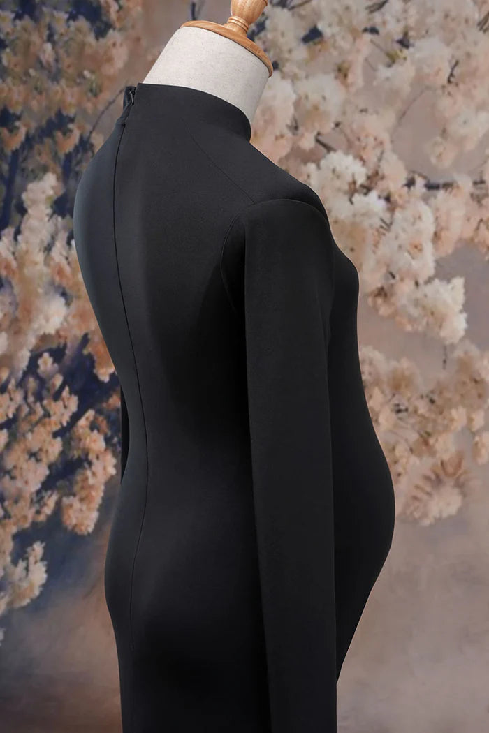 Kate Knitted Cloth Strapless Maternity Photoshoot Dress - Kate Backdrop AU