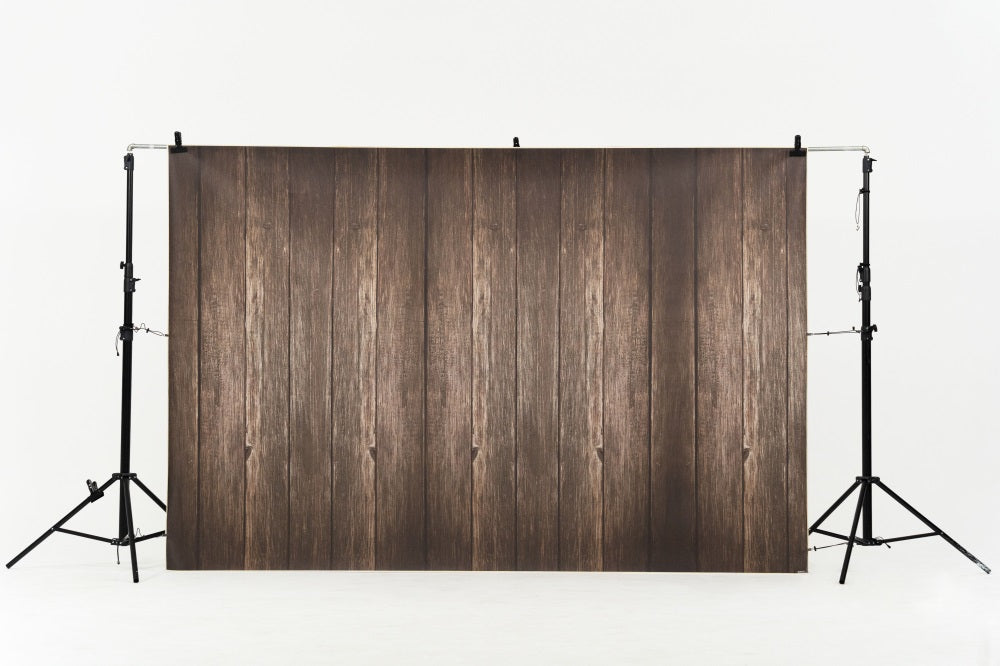 Kate Vinyl Dark Wood Newborn Photography Backdrop Floor - Kate Backdrop AU
