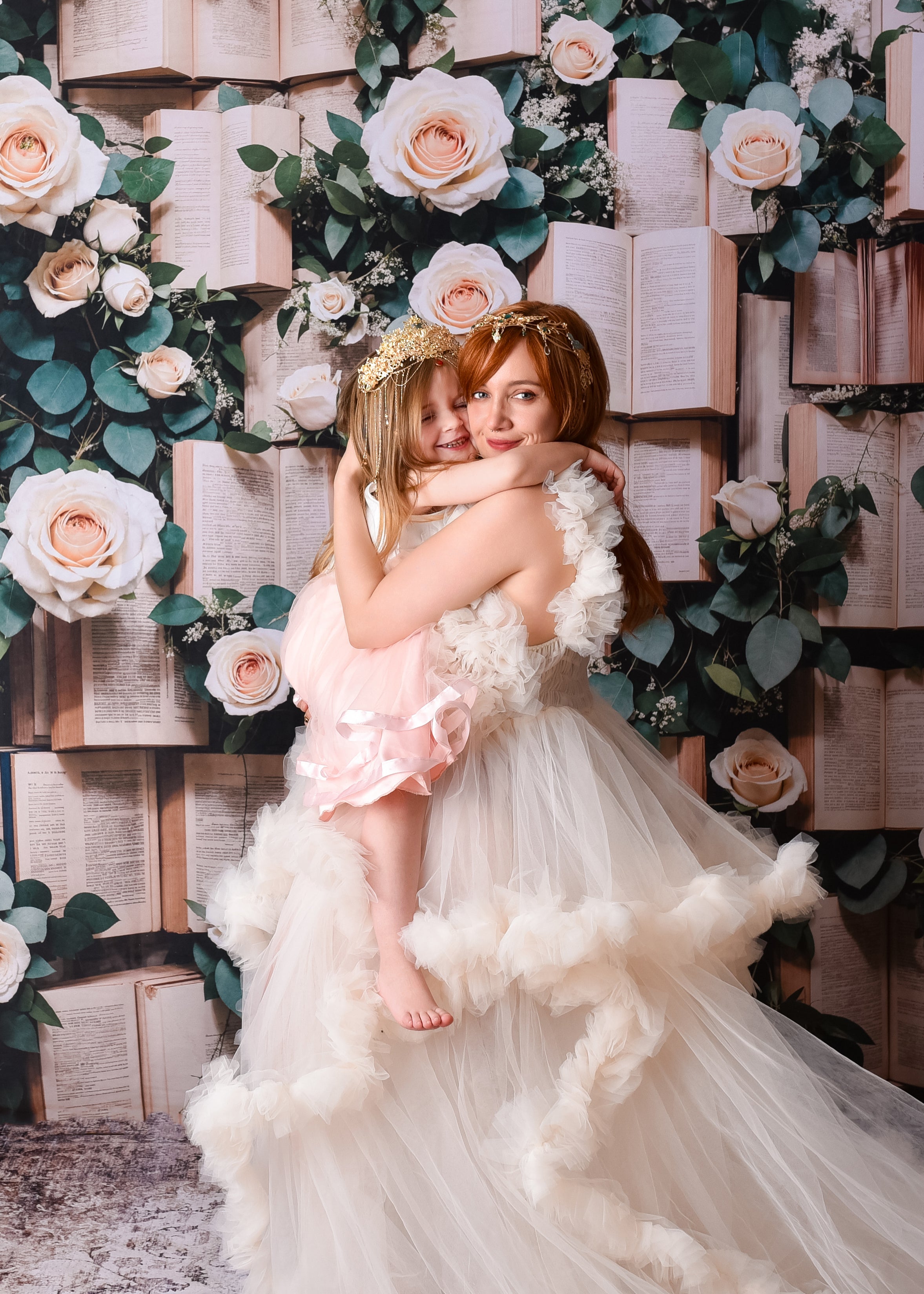 Kate Books Roses Backdrop Designed by Emetselch