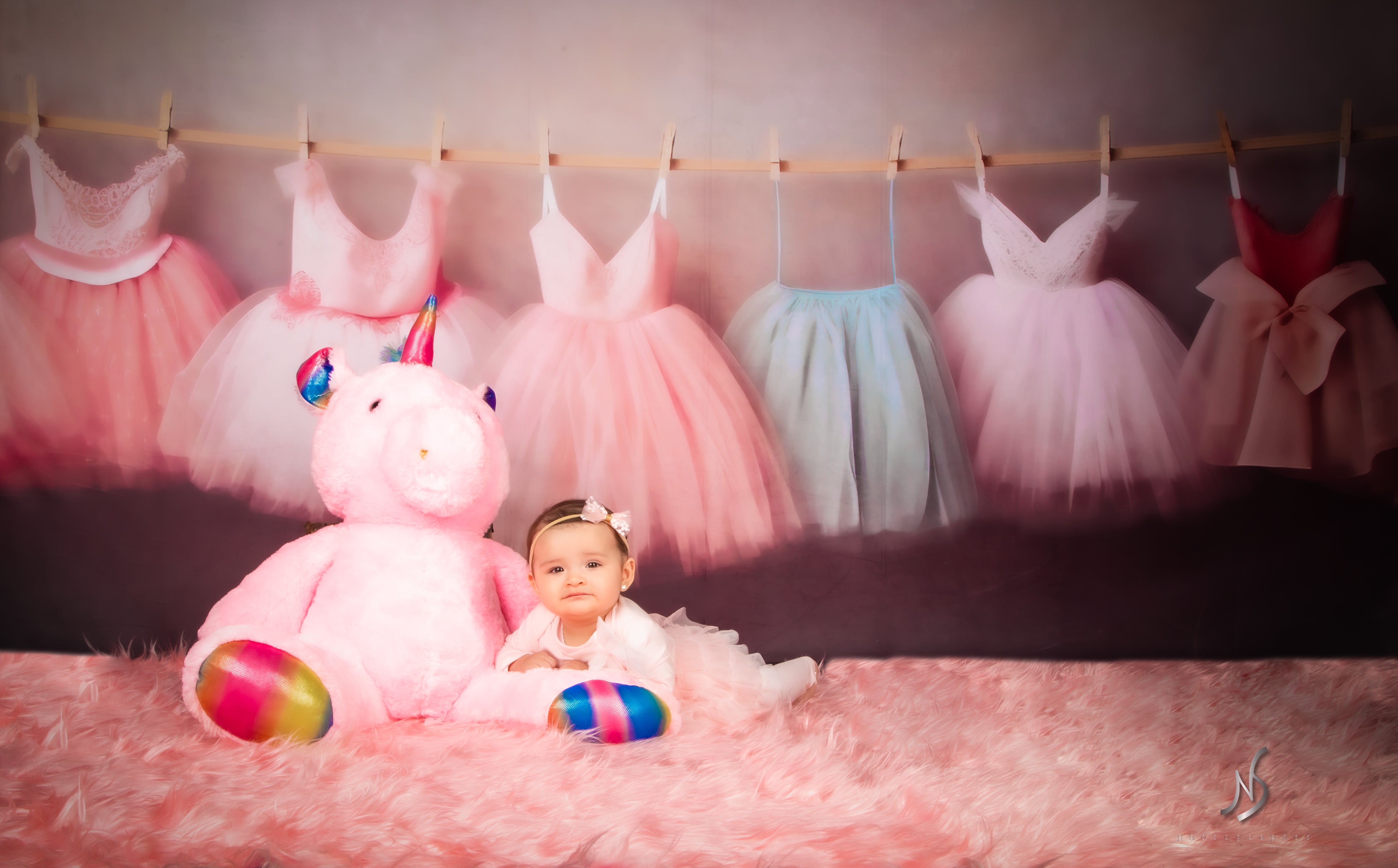 Kate Ballet Class Dresses Backdrop Designed by Patty Robertss - Kate Backdrop AU