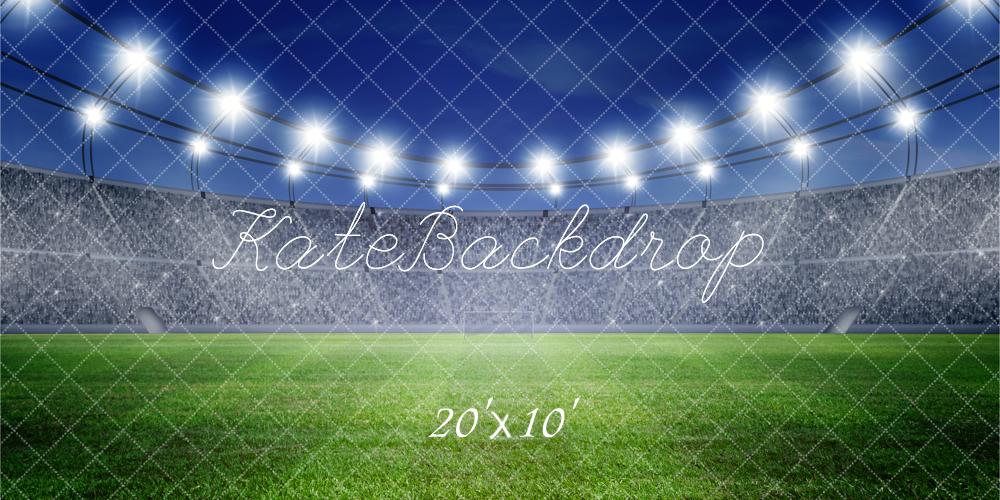 Kate Football Field Light Backdrop for Photography - Kate Backdrop AU