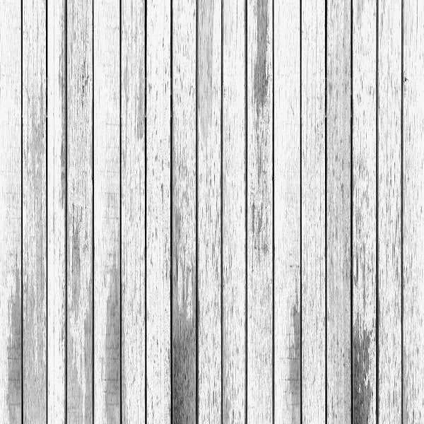 Kate White-Gray Faded Wood Newborn Vinyl Backdrop Floor - Kate Backdrop AU