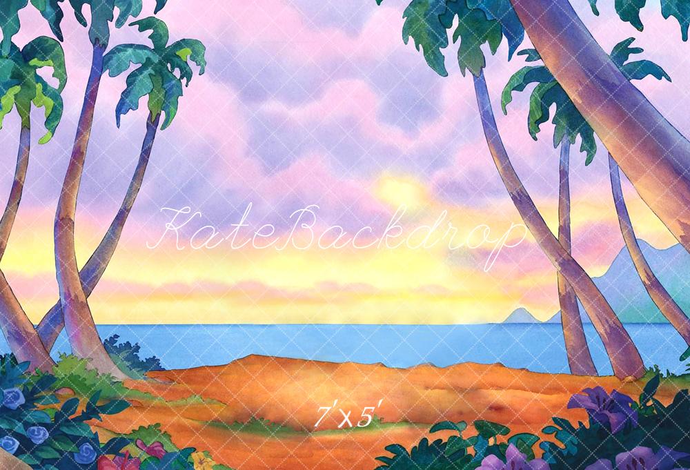 Kate Summer Beach Backdrop for Photography - Kate Backdrop AU