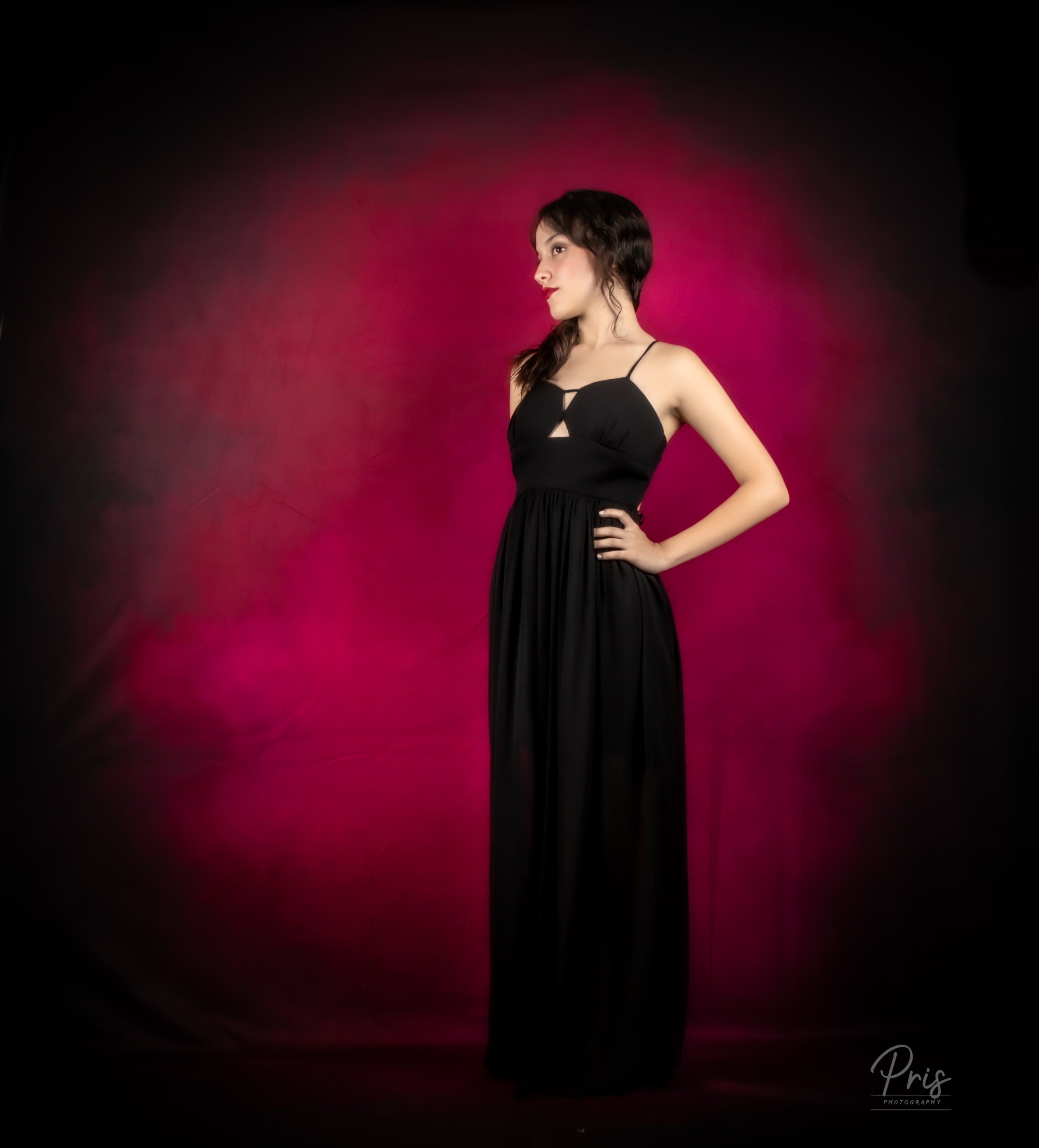 Kate Abstract Dark Rose Red Backdrop for Photography