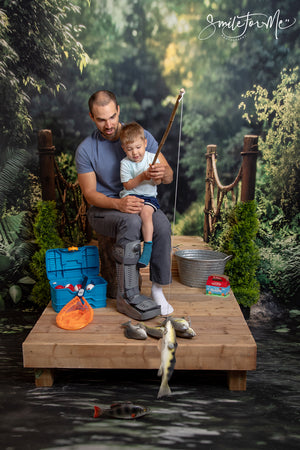 Kate Green Forest Lake Backdrop Designed by Emetselch