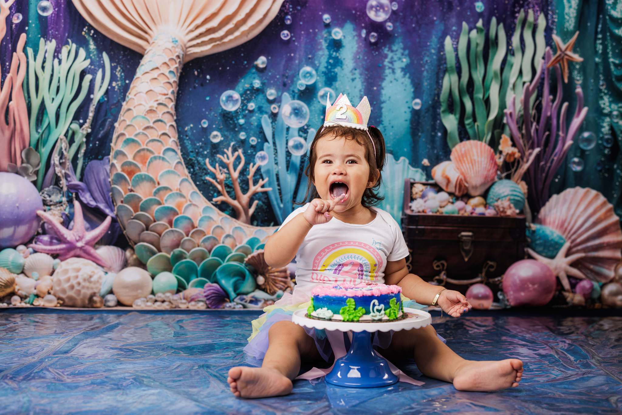 Kate Mermaid Under the Sea Backdrop Designed by Emetselch - Kate Backdrop AU