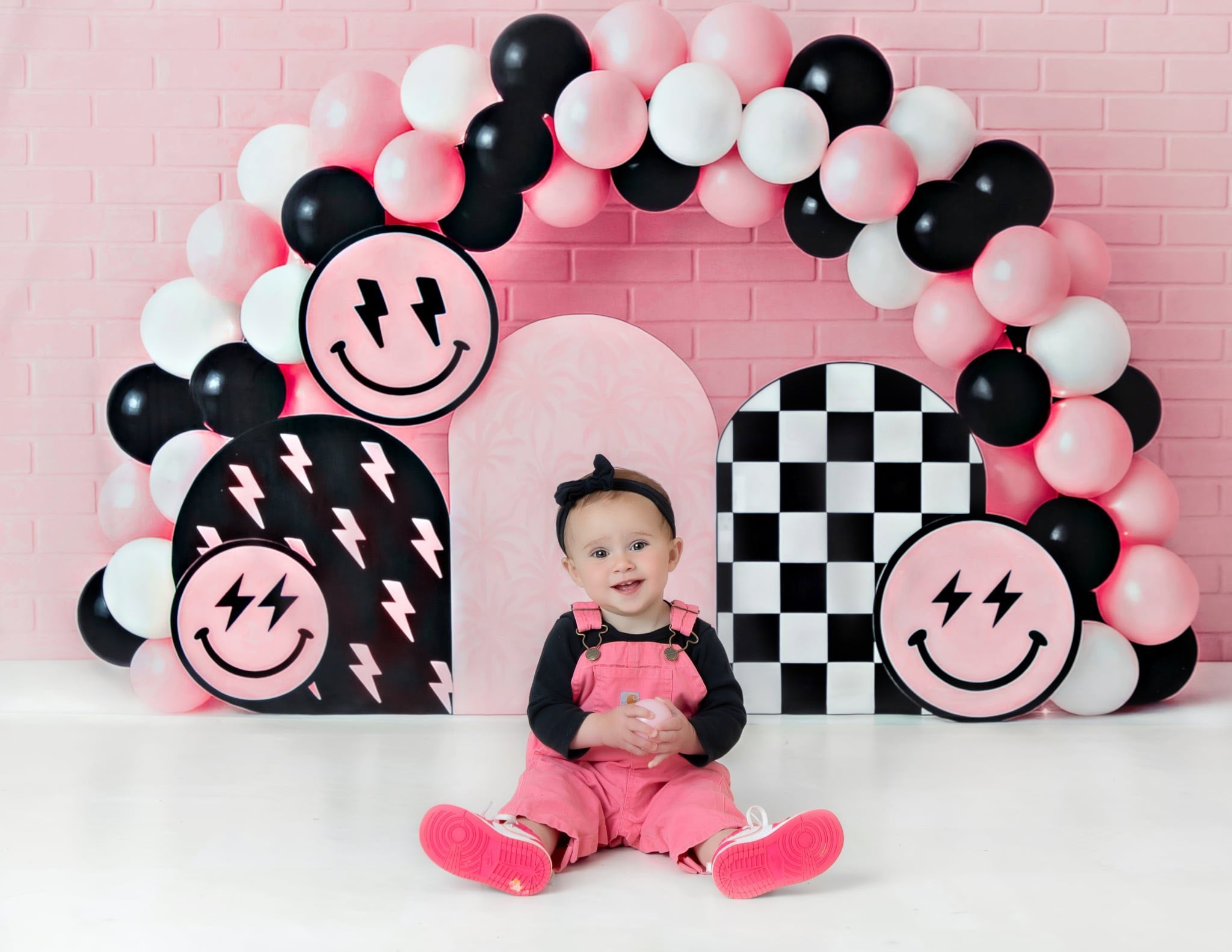NEW Kate Rocker Girl Balloon Arch Backdrop Designed by Ashley Paul