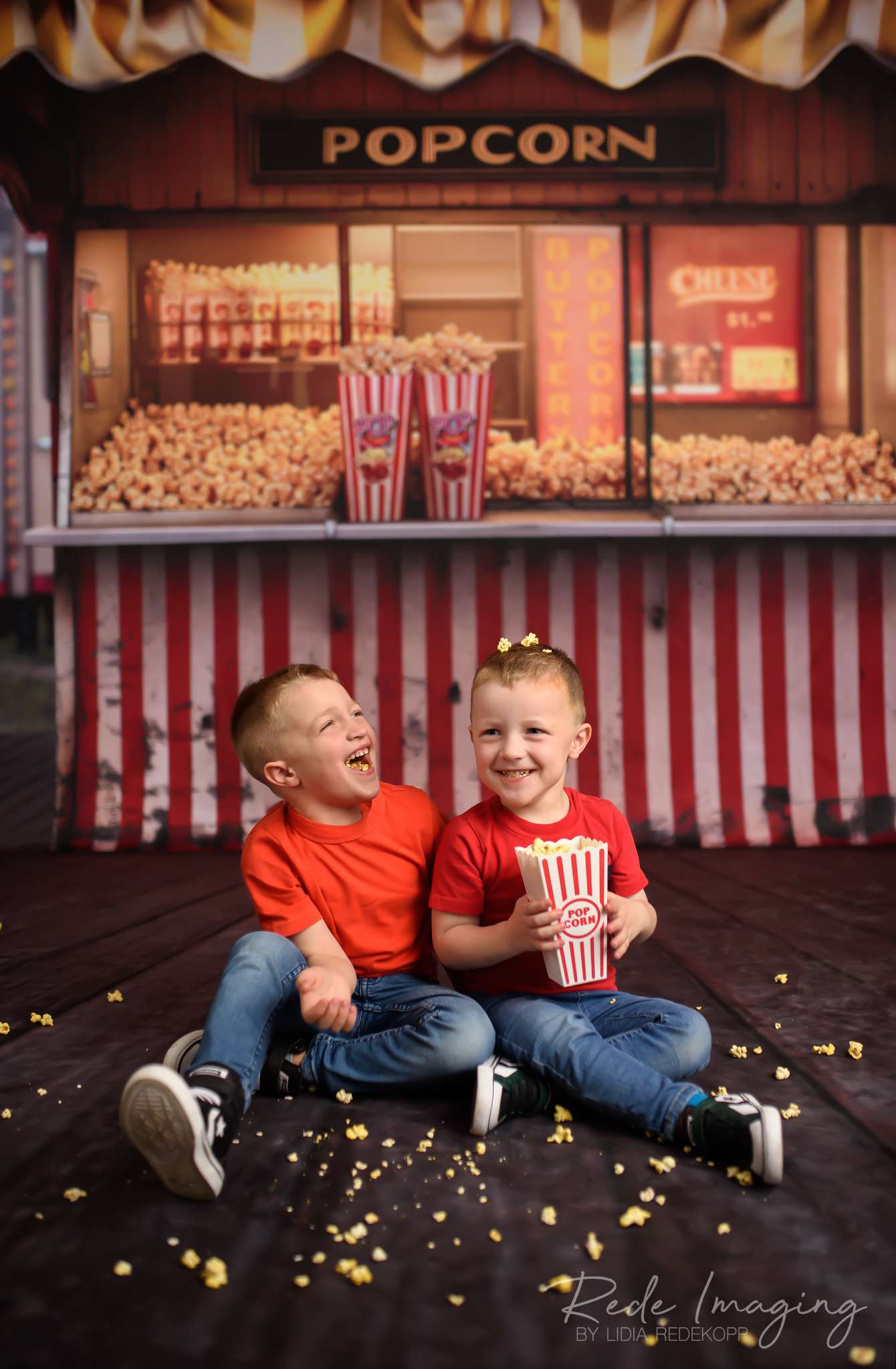 Kate Sweep Popcorn Stand Backdrop Designed by Lidia Redekopp