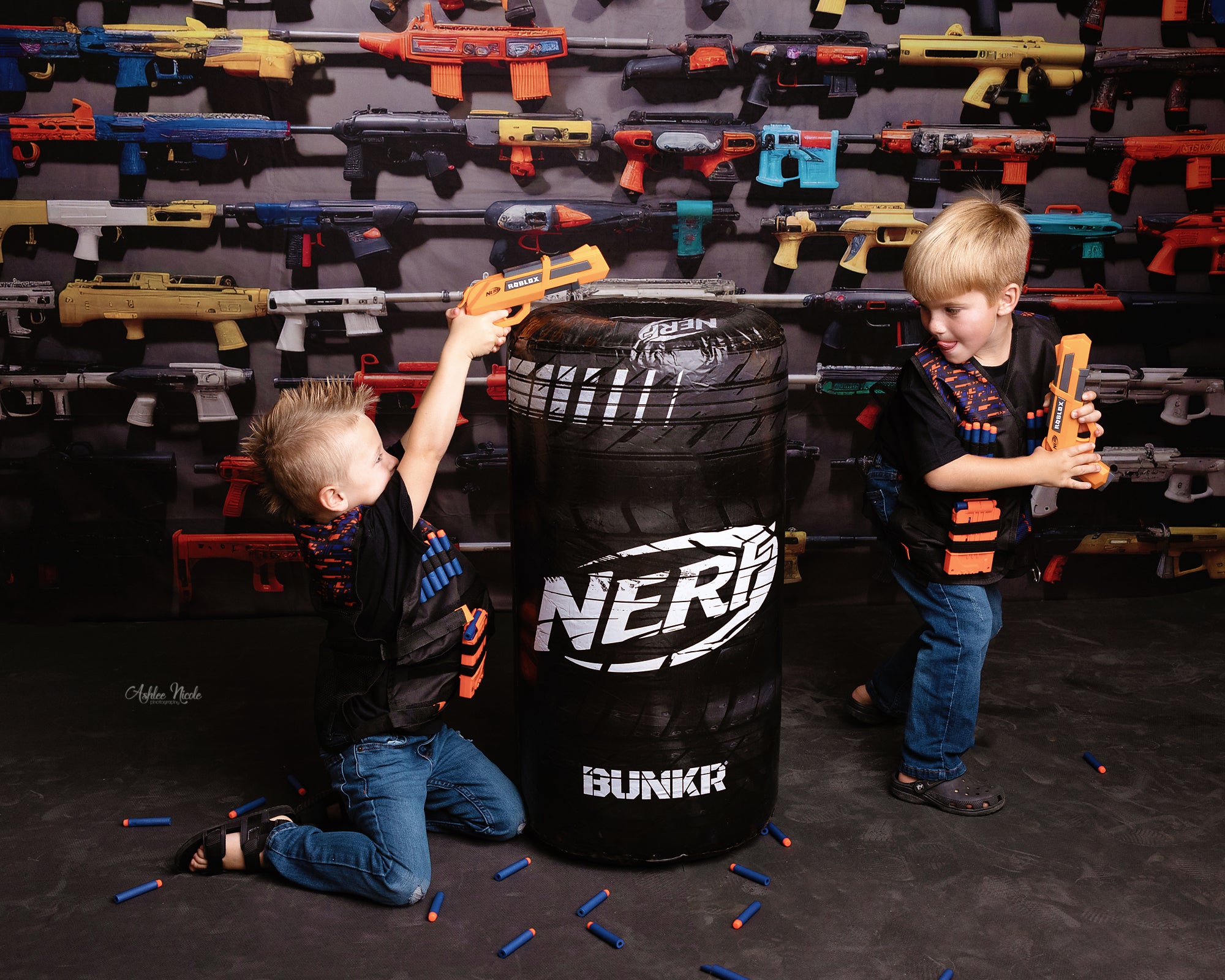 Kate Toy Gun Wall Display Backdrop Designed by Lidia Redekopp - Kate Backdrop AU