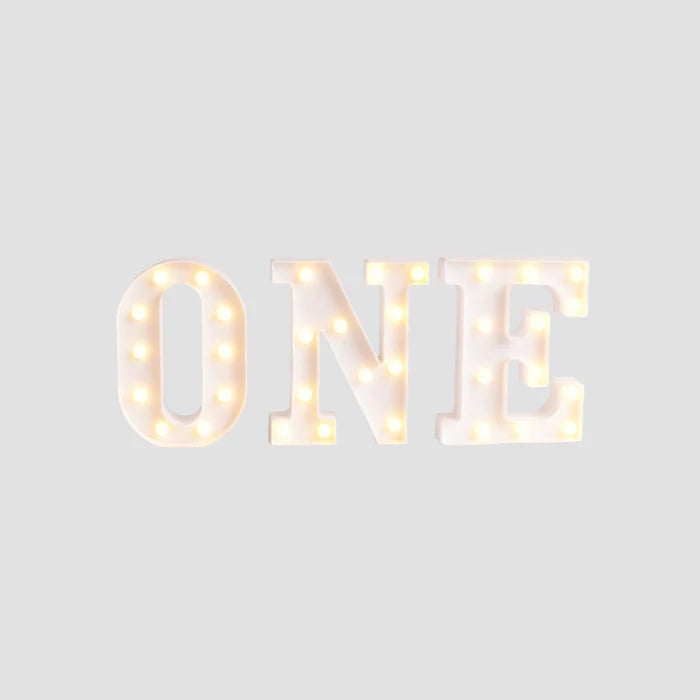 Kate Cake Smash White "ONE" LED Light for Photography