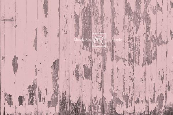 Kate Shabby Pink Barn Wood Backdrop Designed by Mandy Ringe Photography - Kate Backdrop AU