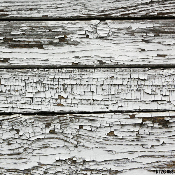 Kate Vintage Gray Faded Barn Wood Vinyl Backdrop - Kate Backdrop AU