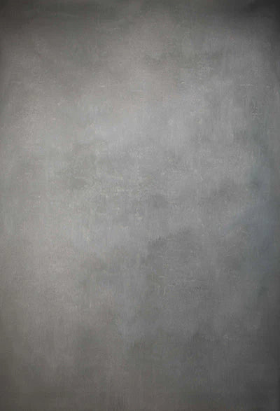 Kate Hand Painted Canvas Cool Grey Spray Painted Backdrop for Photography
