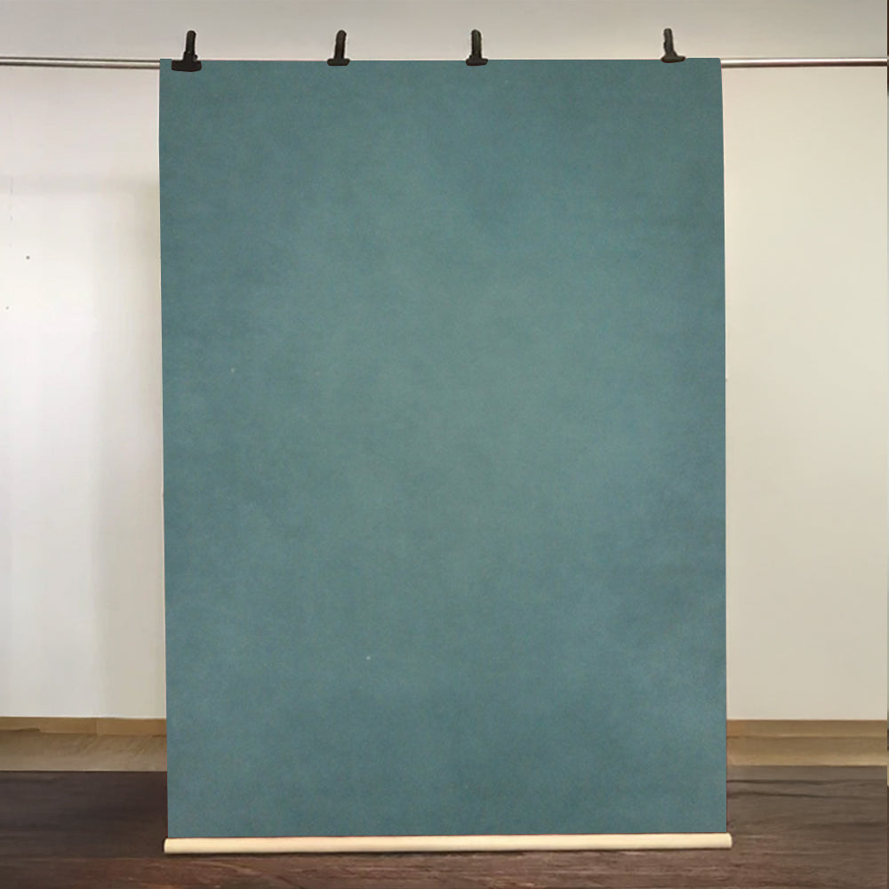 Kate Green Blue Mottled Texture Spray Painted Backdrop