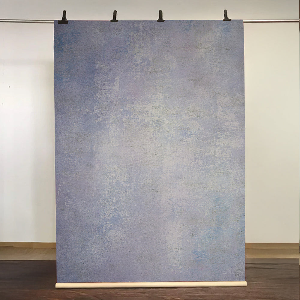 Kate Purple Blue Water Abstract Texture Spray Painted Backdrop