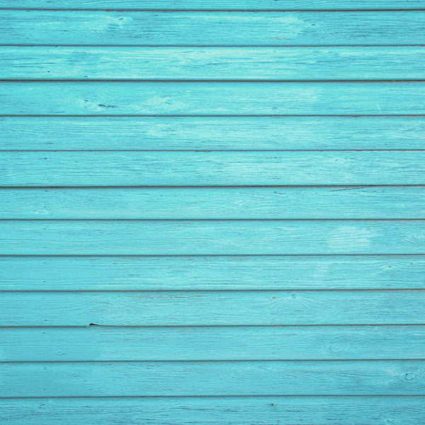 Kate Turquoise Wood Wall Vinyl Photography Backdrop Floor - Kate Backdrop AU