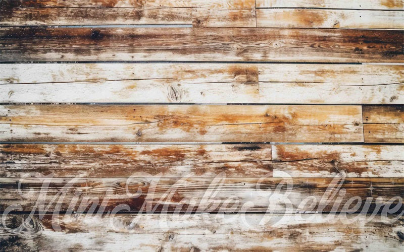 Kate Light Barn Distressed Wood Rubber Floor Mat Photography designed by Mini MakeBelieve